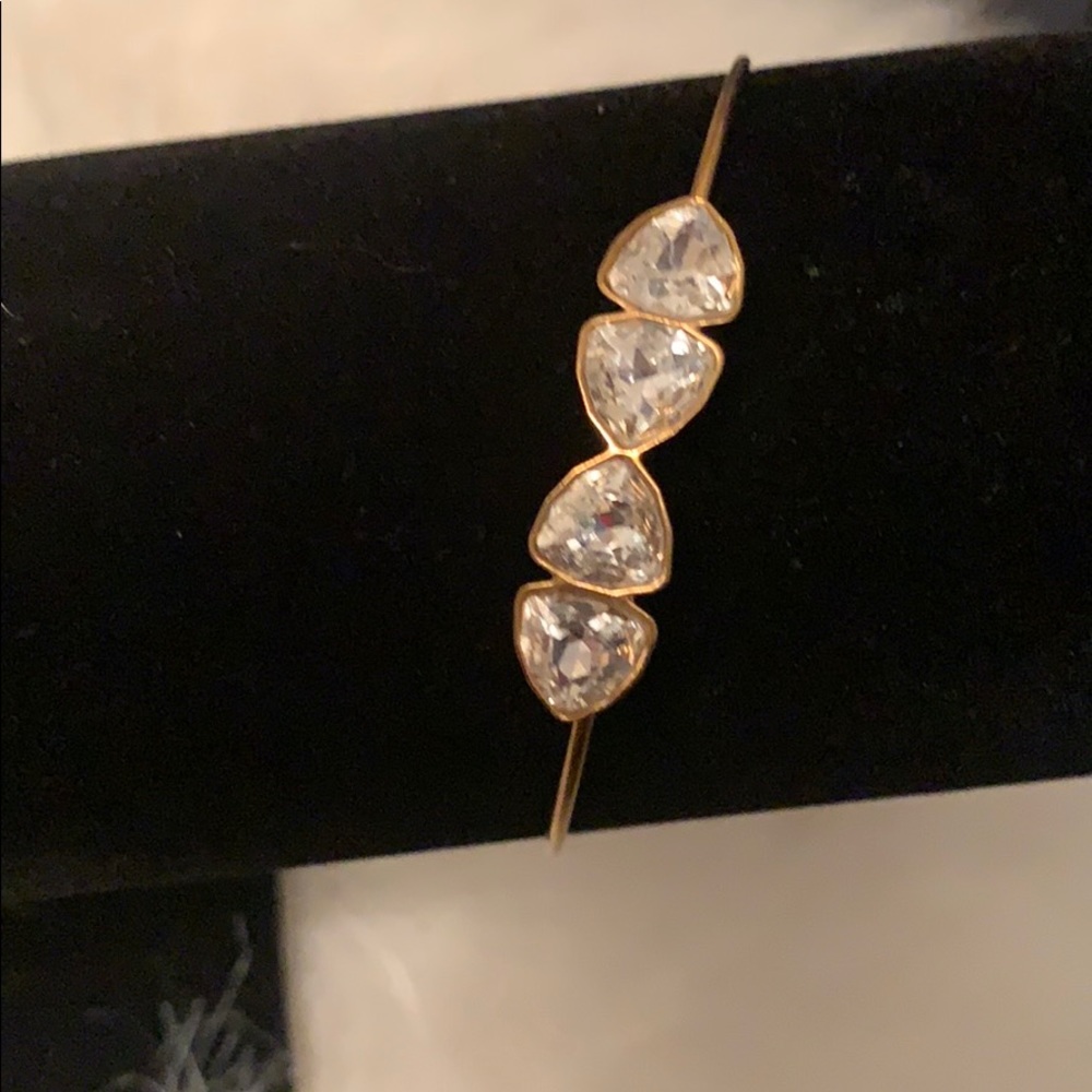 Bracelet with Swarovski crystals